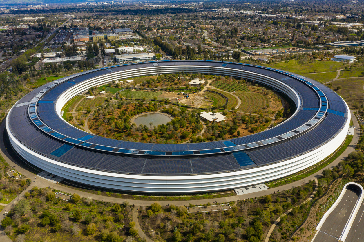 Apple Park Way in Cupertino, California