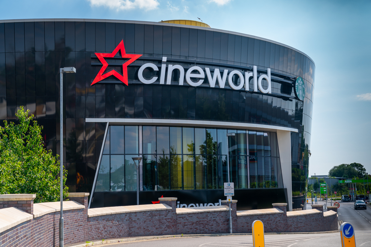 Cineworld theatre in South Ruislip, London