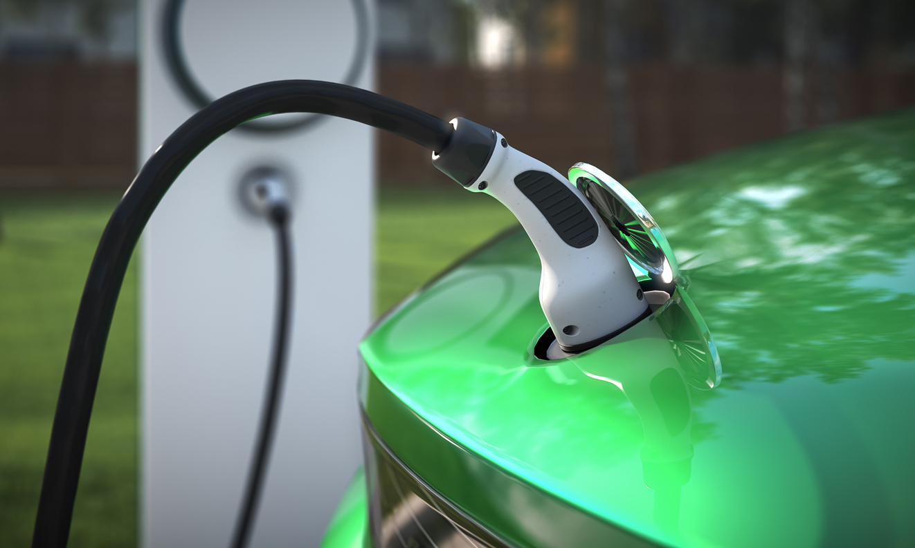 Electric vehicle charging plug concept