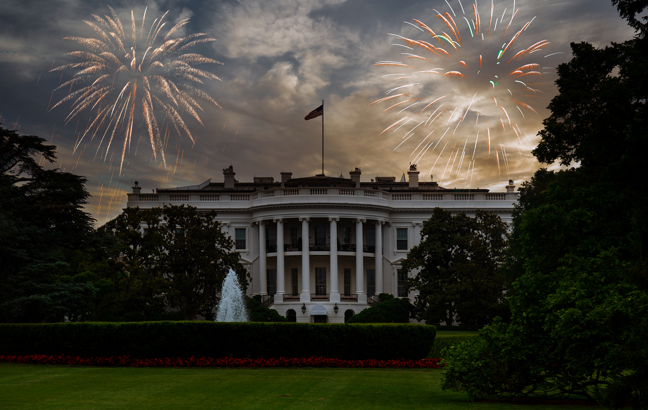 The White House Independence Day fireworks