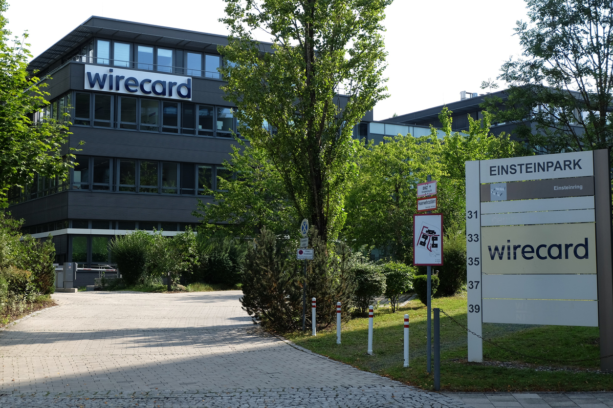 Wirecard world headquarters in Aschheim, Bavaria