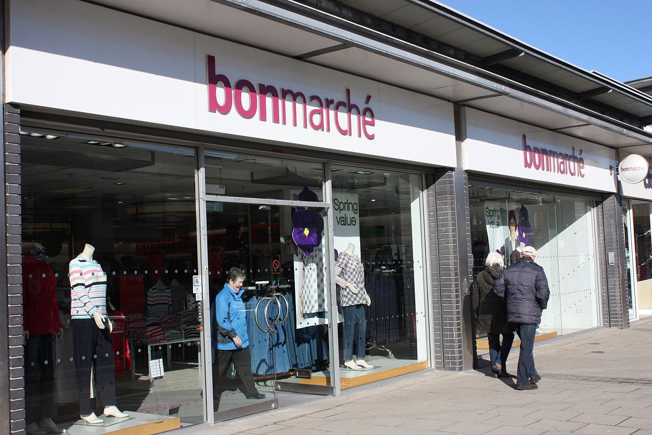 Bonmarché clothing store, Market Street, Downpatrick, County Down, Northern Ireland