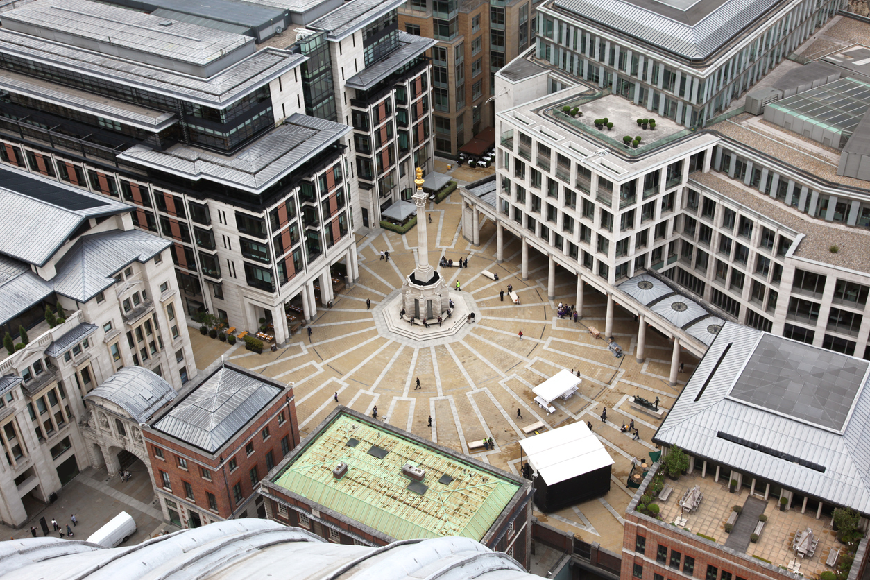 London Stock Exchange in Paternoster Square