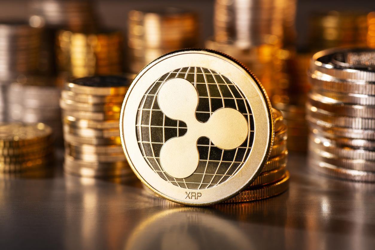 XRP coin stacks