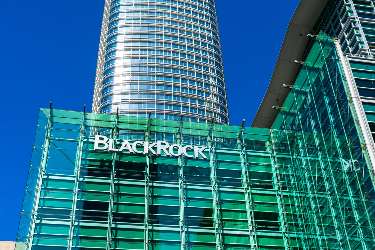 BlackRock office building in Silicon Valley