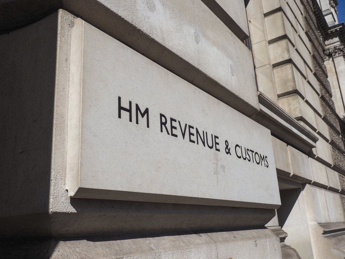 HM Revenue & Customs sign in London