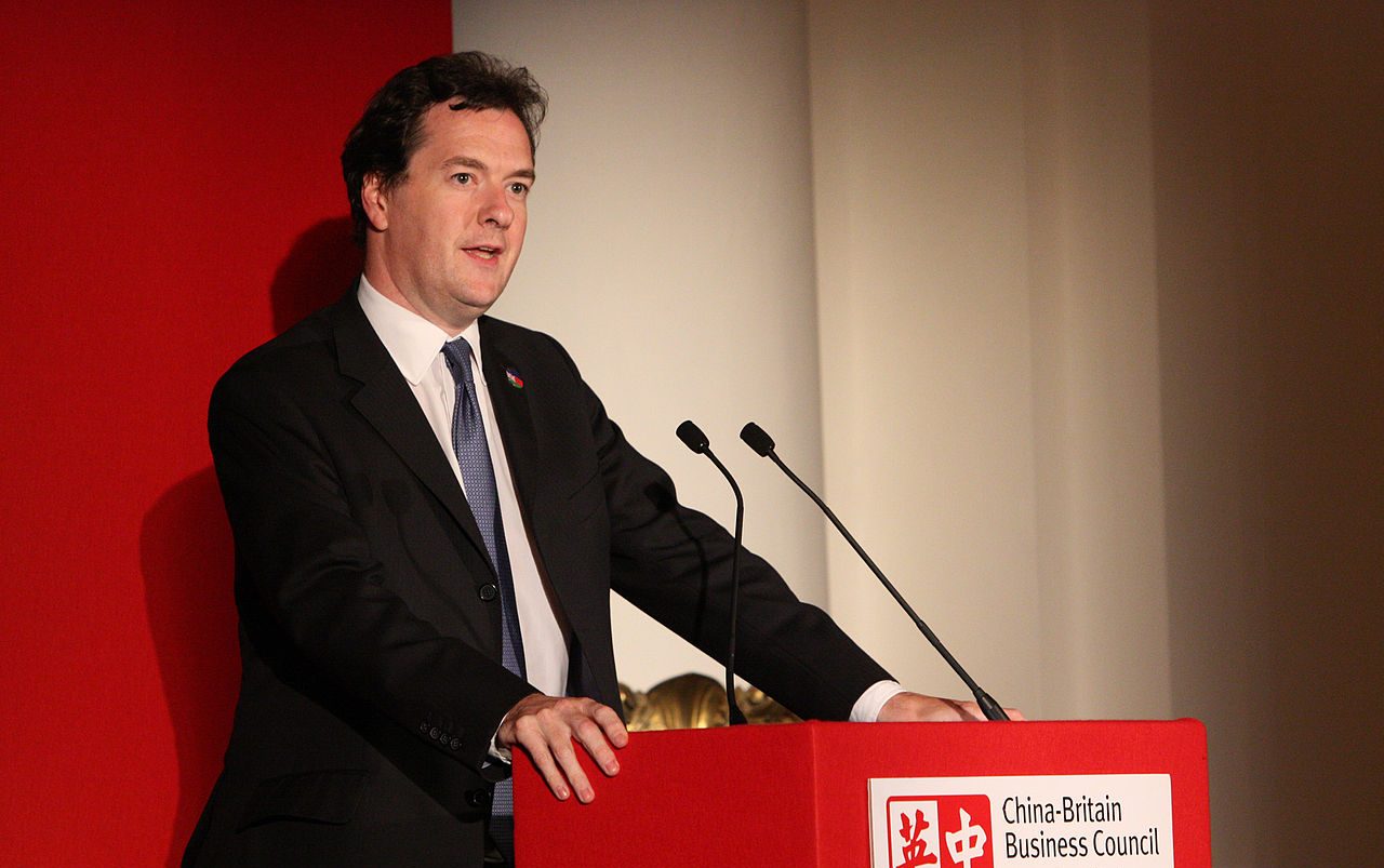 George Osborne at the 2011 China-Britain Business Council banquet