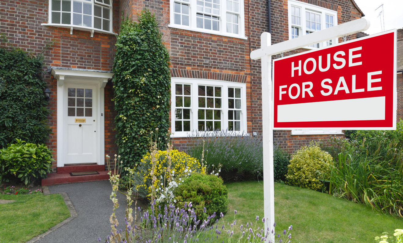 House for sale in a London suburb