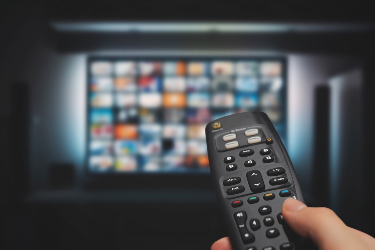 TV streaming service concept