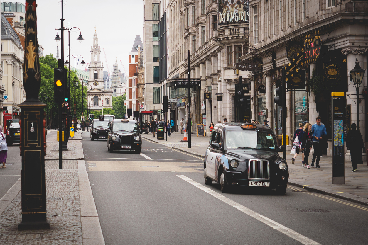 Street in London, UK