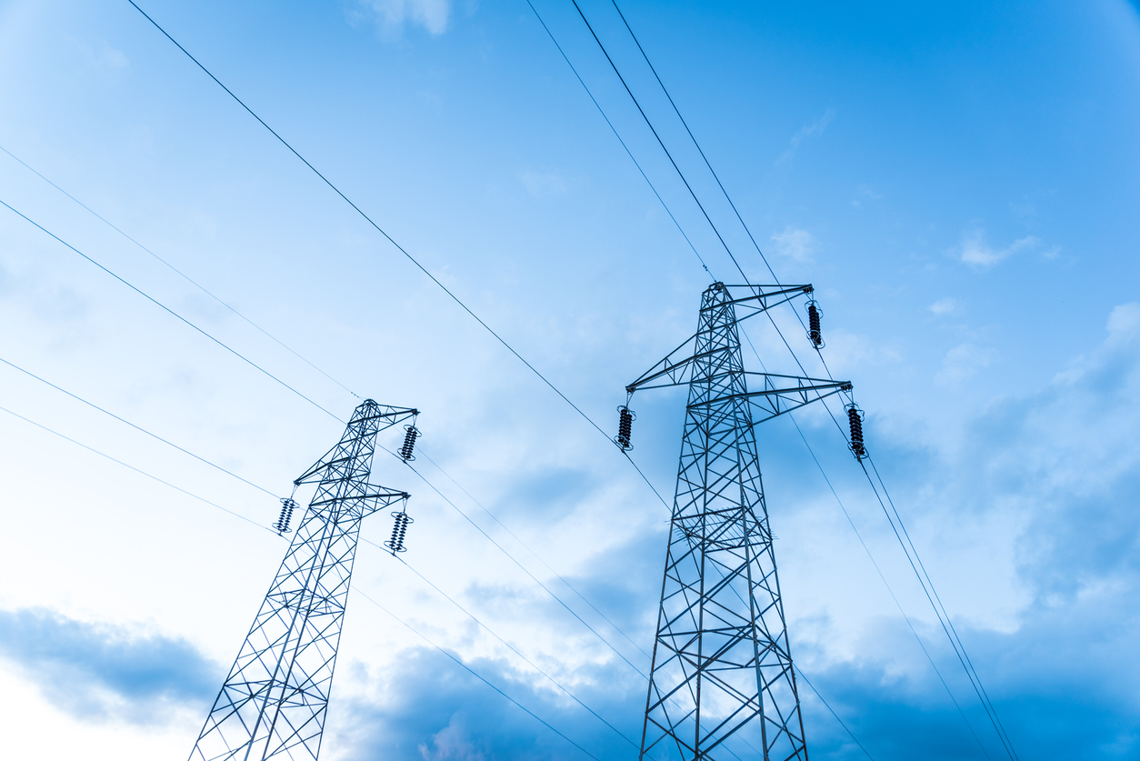 Electricity pylons, National Grid, UK