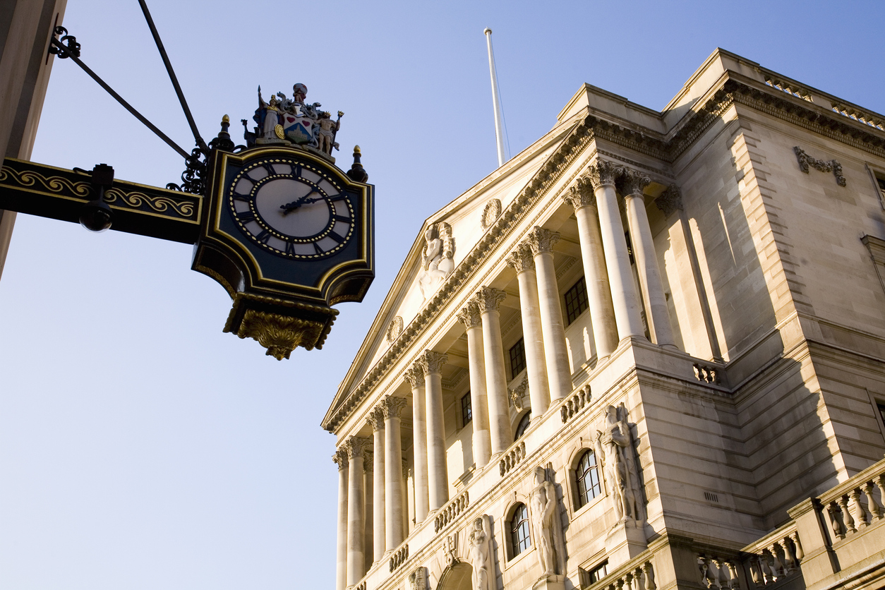 Bank of England, London, UK.