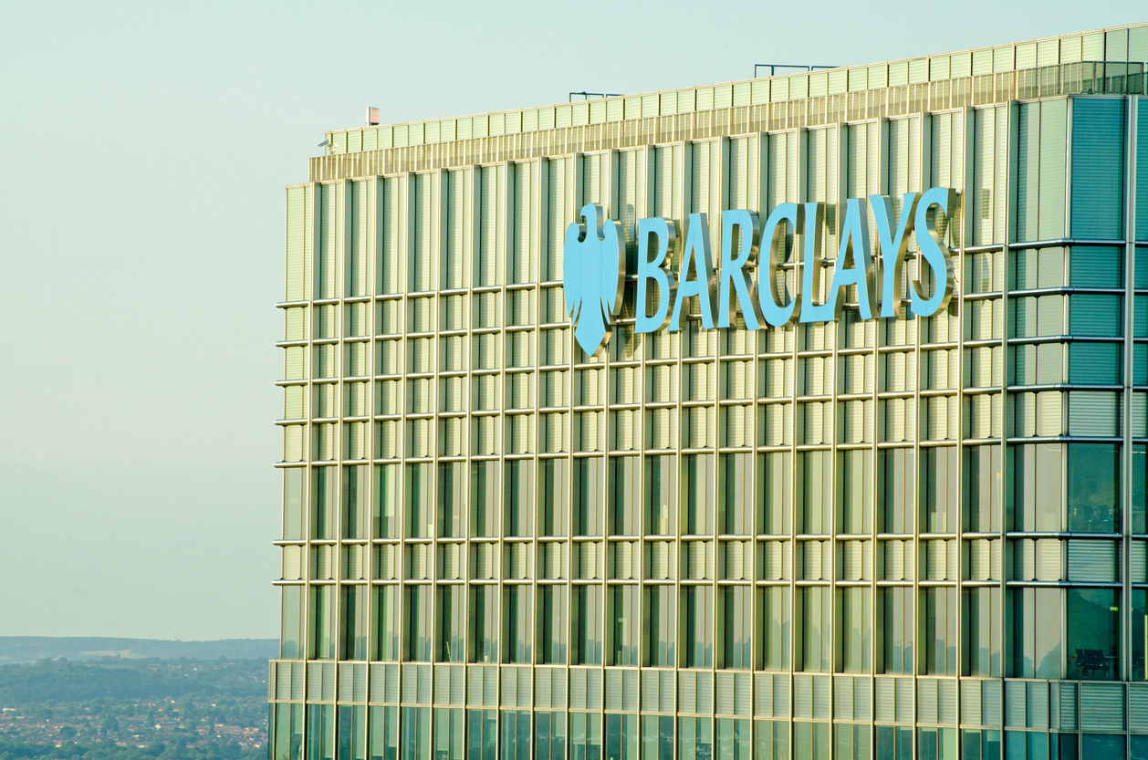 Barclays tower, Canary Wharf, UK.