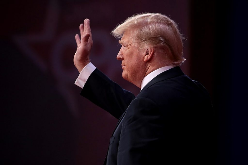 Former US President Donald Trump