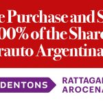 The Purchase and Sale of 100% of the Shares of Norauto Argentina SA