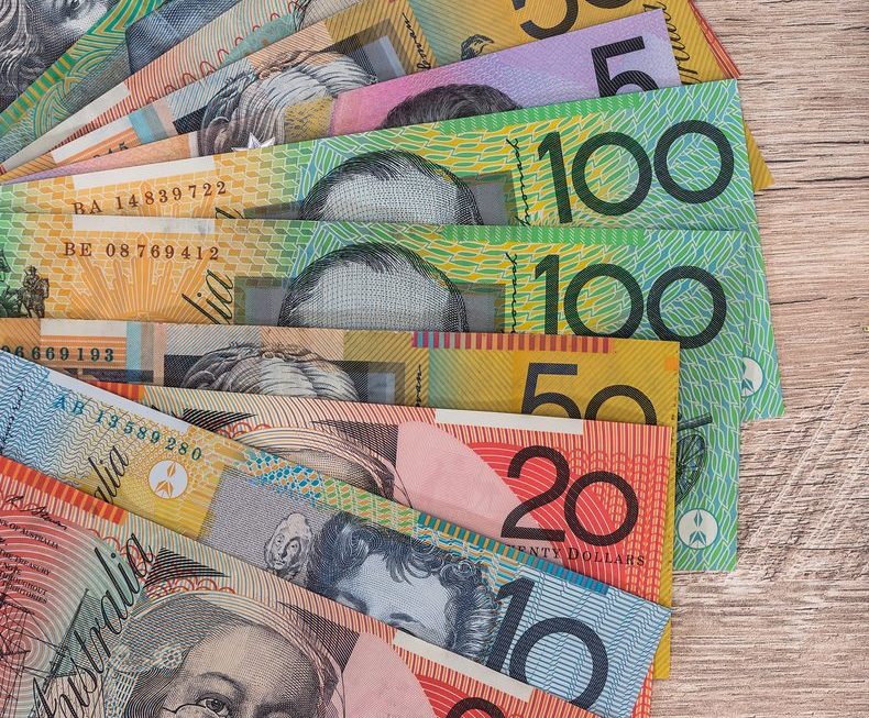 Australian dollars