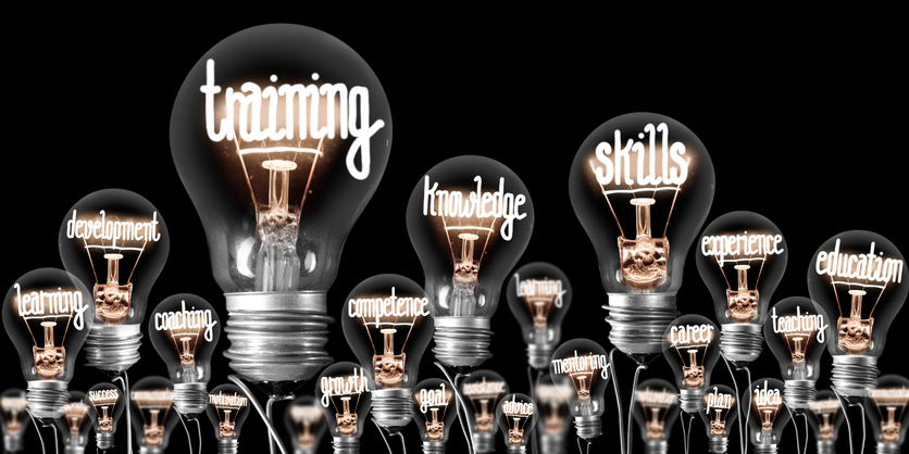 light bulbs concept
