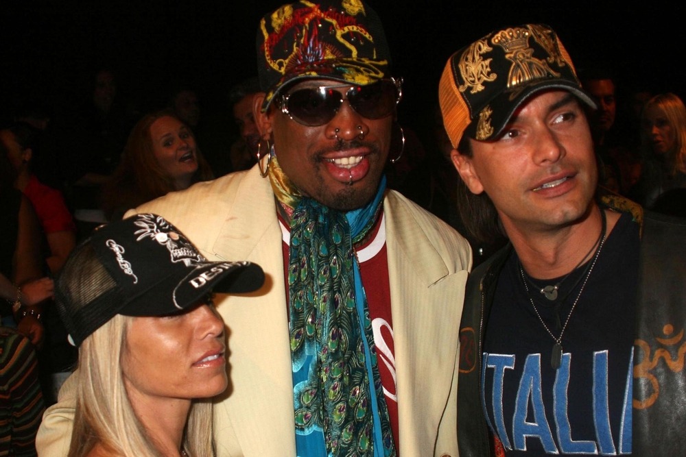 dennis,rodman,and,marcus,schenkenberg,at,day,four,of,the