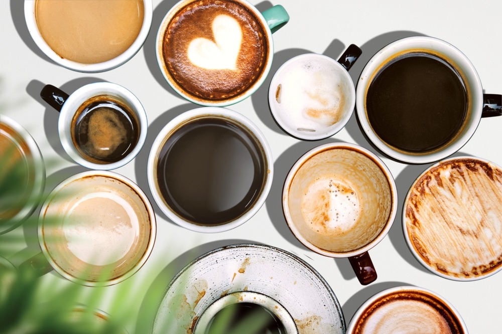top,view,of,various,of,coffee,cups,,showcasing,different,coffee