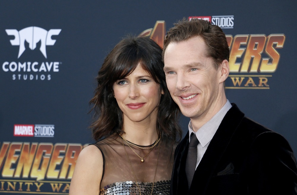 sophie,hunter,and,benedict,cumberbatch,at,the,premiere,of,disney