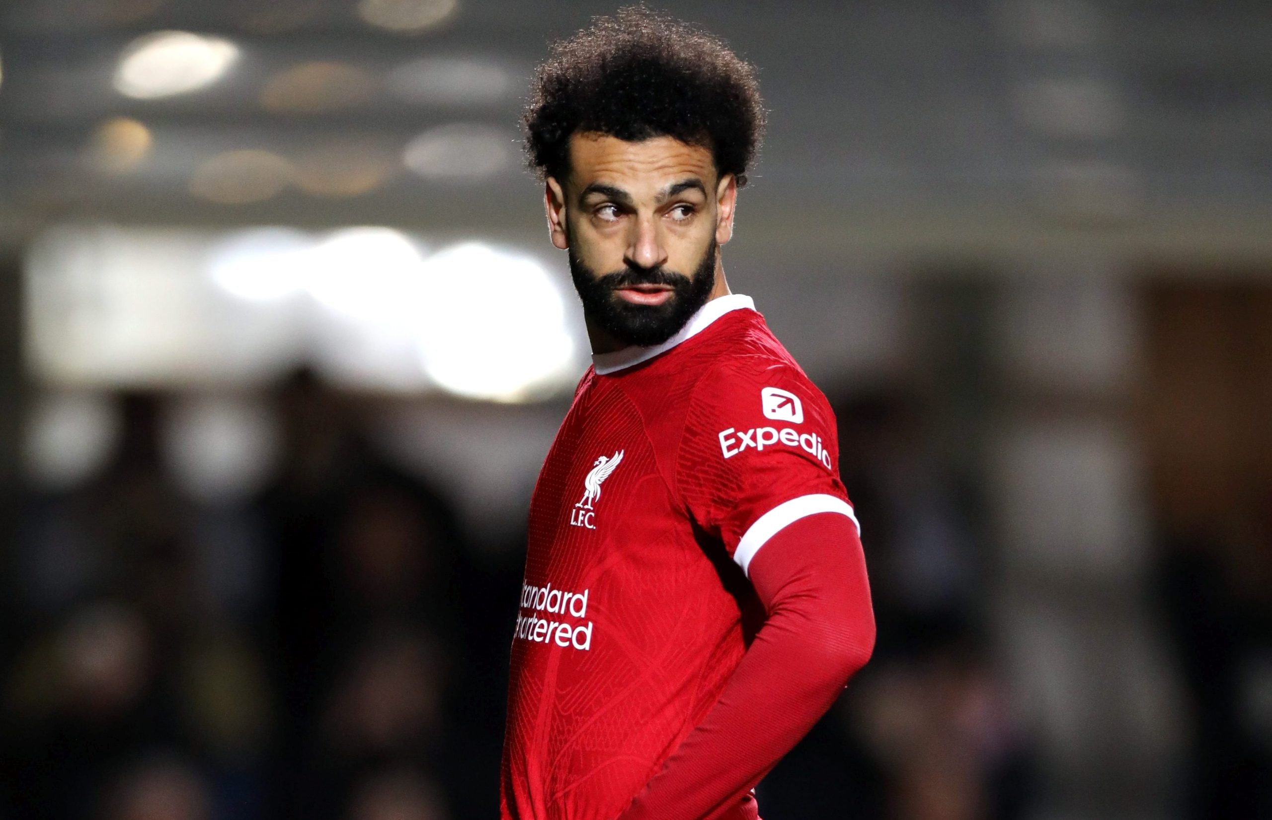 bergamo,,italy, ,april,18,,2024:,mohamed,salah,of,liverpool