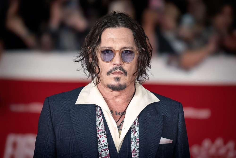 rome,,italy, ,october,26,,2024:,american,actor,johnny,depp
