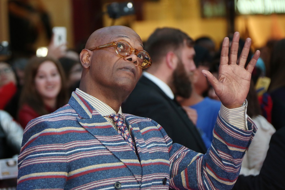 samuel,l.,jackson,attends,the,european,film,premiere,of,'captain