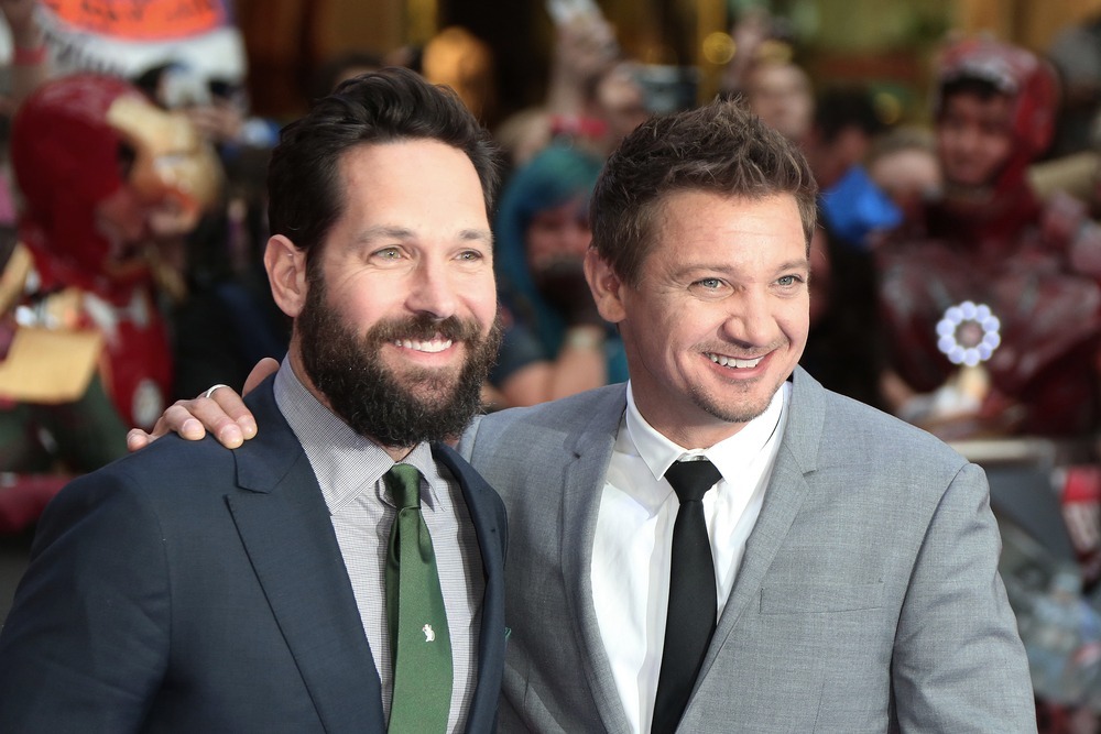 jeremy,renner,,paul,rudd,attend,the,european,film,premiere,of
