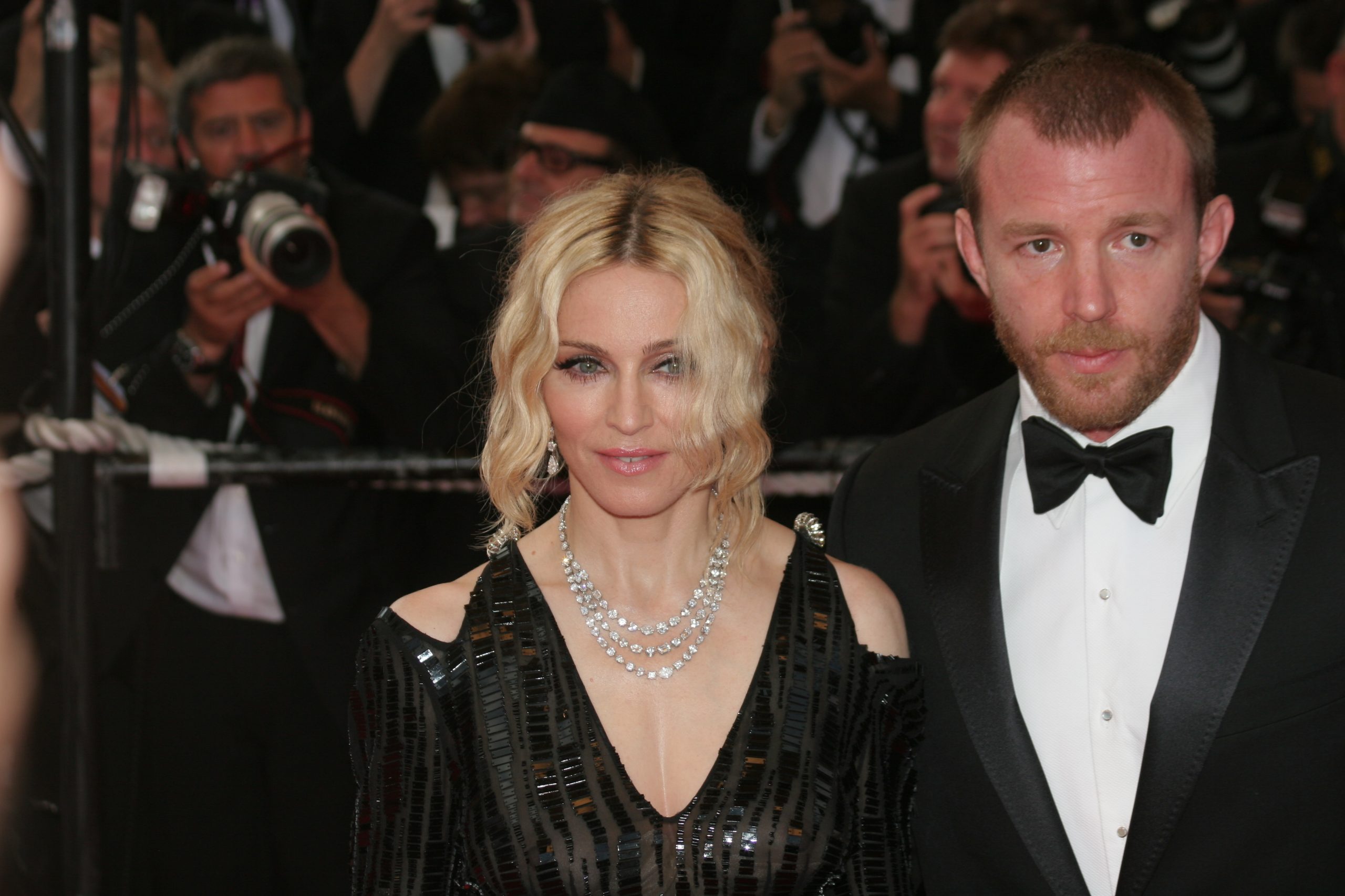 cannes,,france, ,may,21:,madonna,(l),and,guy,ritchie