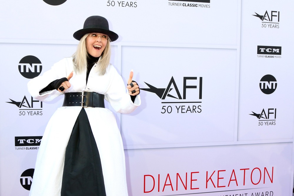los,angeles, ,jun,8:,diane,keaton,at,the,american