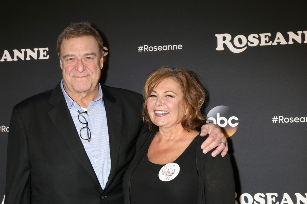los,angeles, ,mar,23:,john,goodman,,roseanne,barr,at