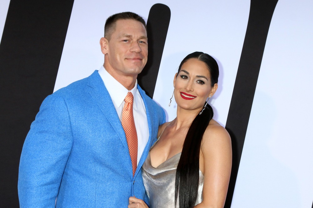 los,angeles, ,apr,3:,john,cena,,nikki,bella,at