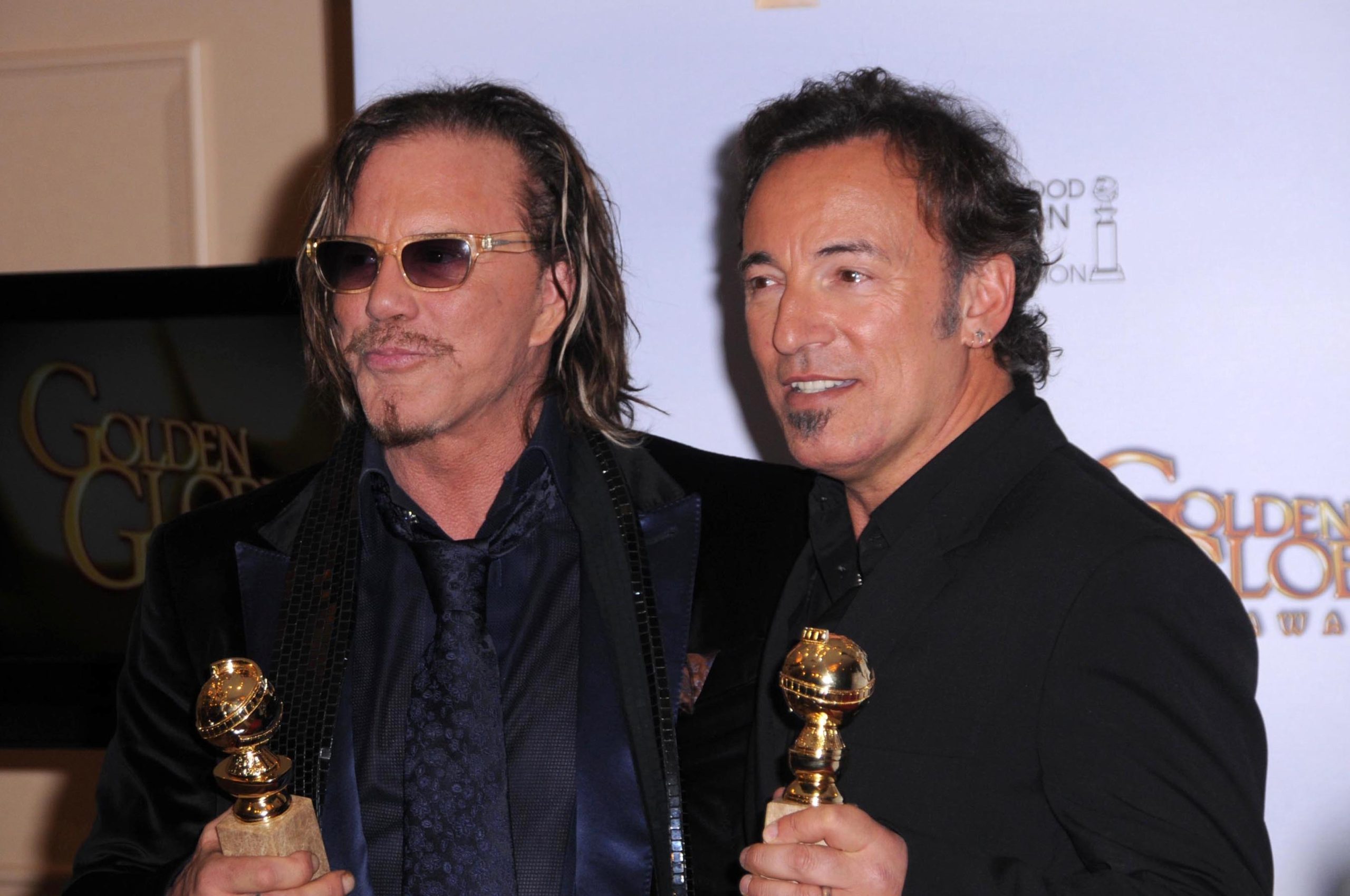 mickey,rourke,and,bruce,springsteen,in,the,press,room,at