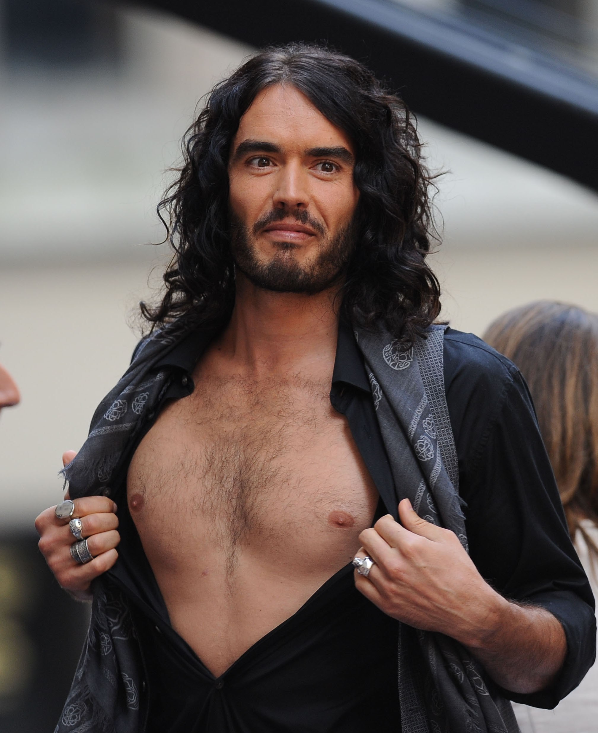 russell,brand,on,stage,for,nbc,today,show,concert,with