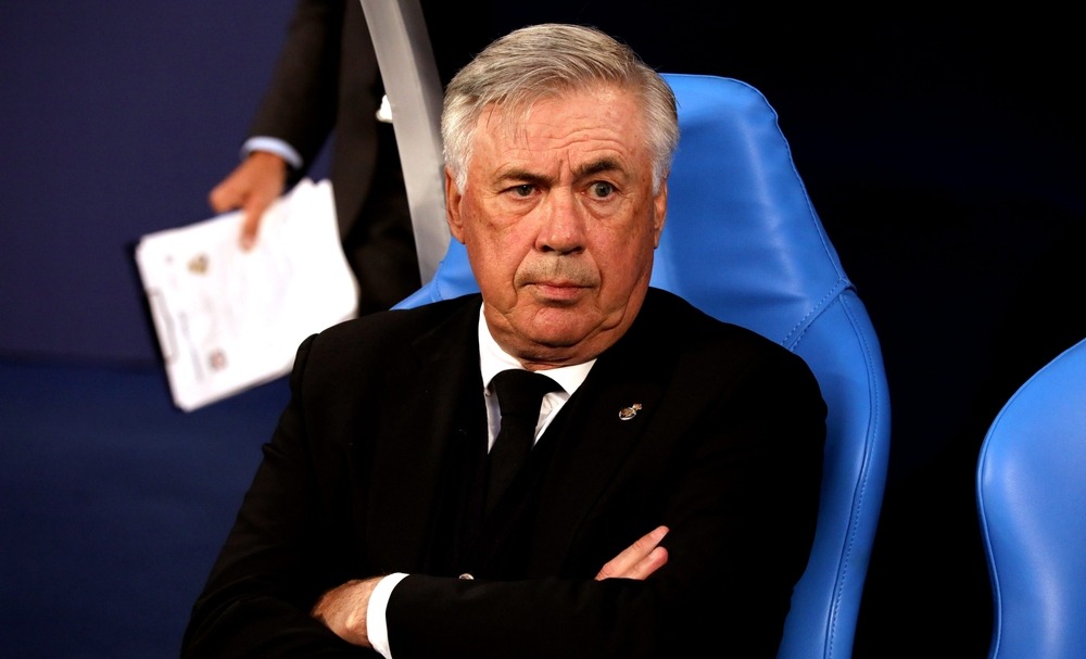 paris,,france, ,may,28,,2022:,head,coach,carlo,ancelotti