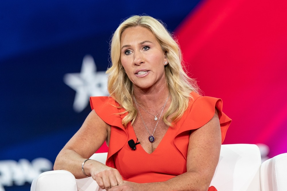 dallas,,tx, ,august,5,,2022:,congresswoman,marjorie,taylor,greene