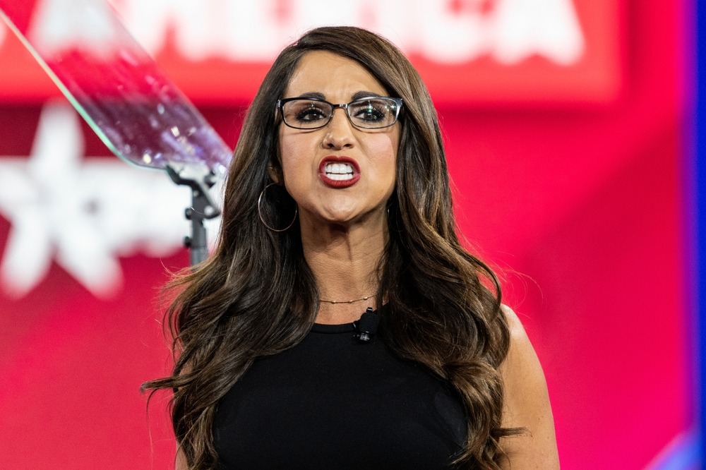 dallas,,tx, ,august,6,,2022:,congresswoman,lauren,boebert,speaks