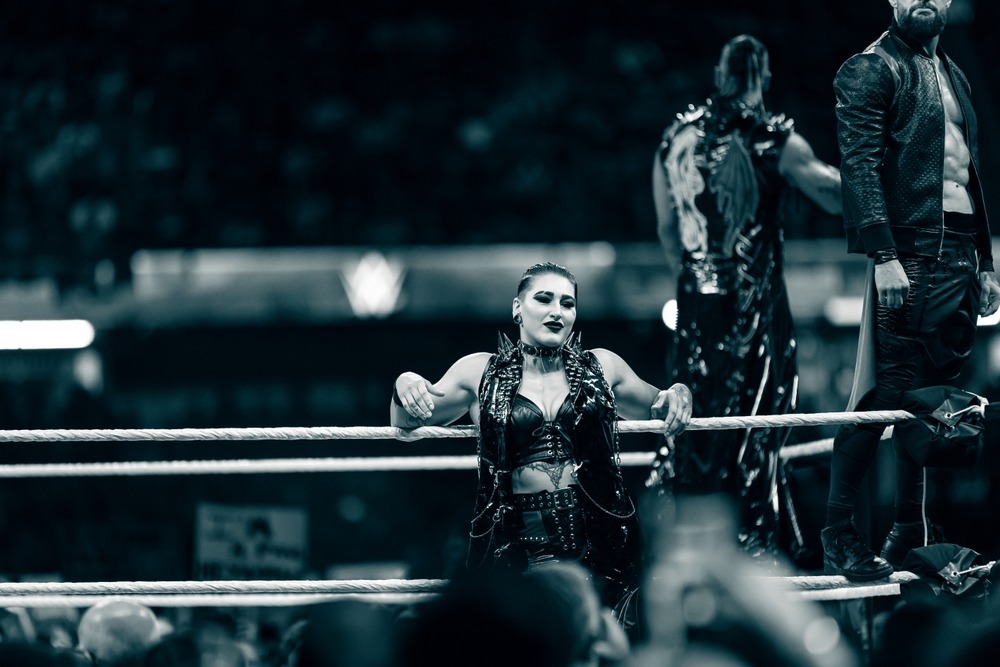 cardiff,,wales, ,september,3rd,2022:,wwe,superstar,rhea,ripley