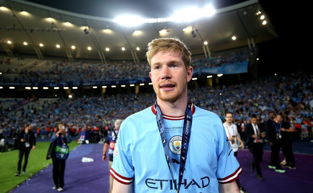 istanbul,,turkey, ,june,10,,2023:,kevin,de,bruyne,of