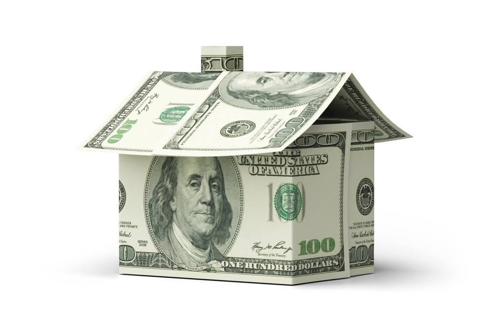 money,house,dollar,bill,real,estate,isolated,on,white,business