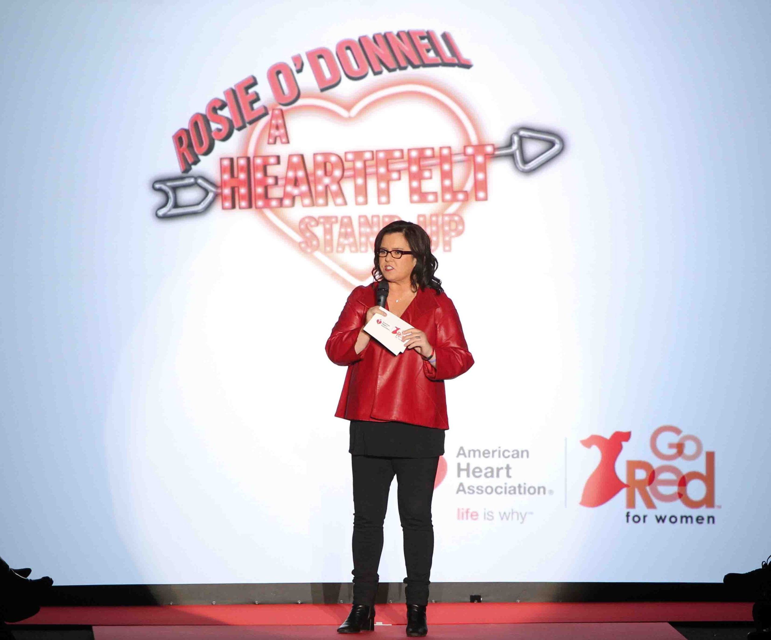 new,york feb,12:,comedian,rosie,o'donnell,at,go,red,for