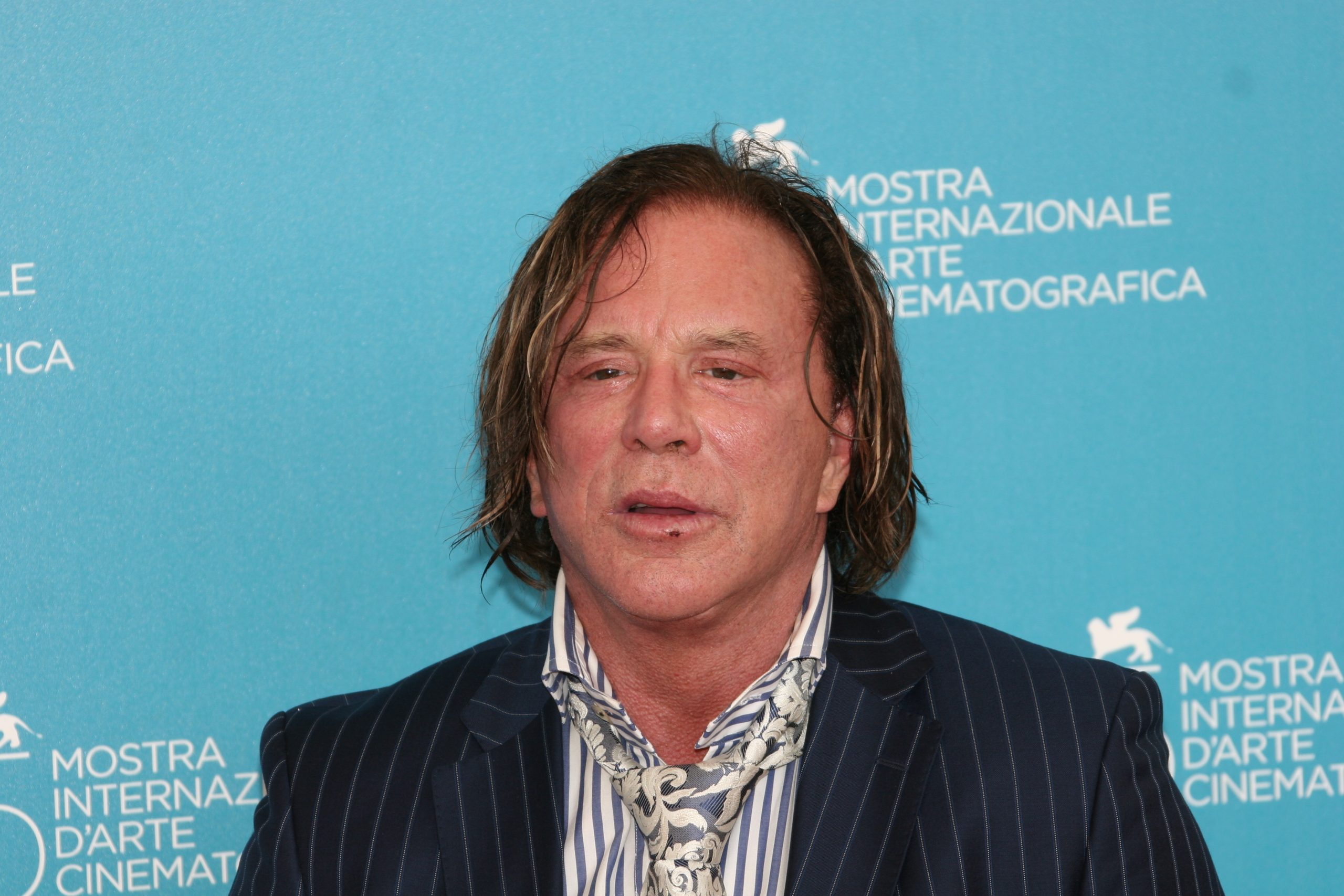 venice,,italy, ,september,05:,actor,mickey,rourke,attends,the