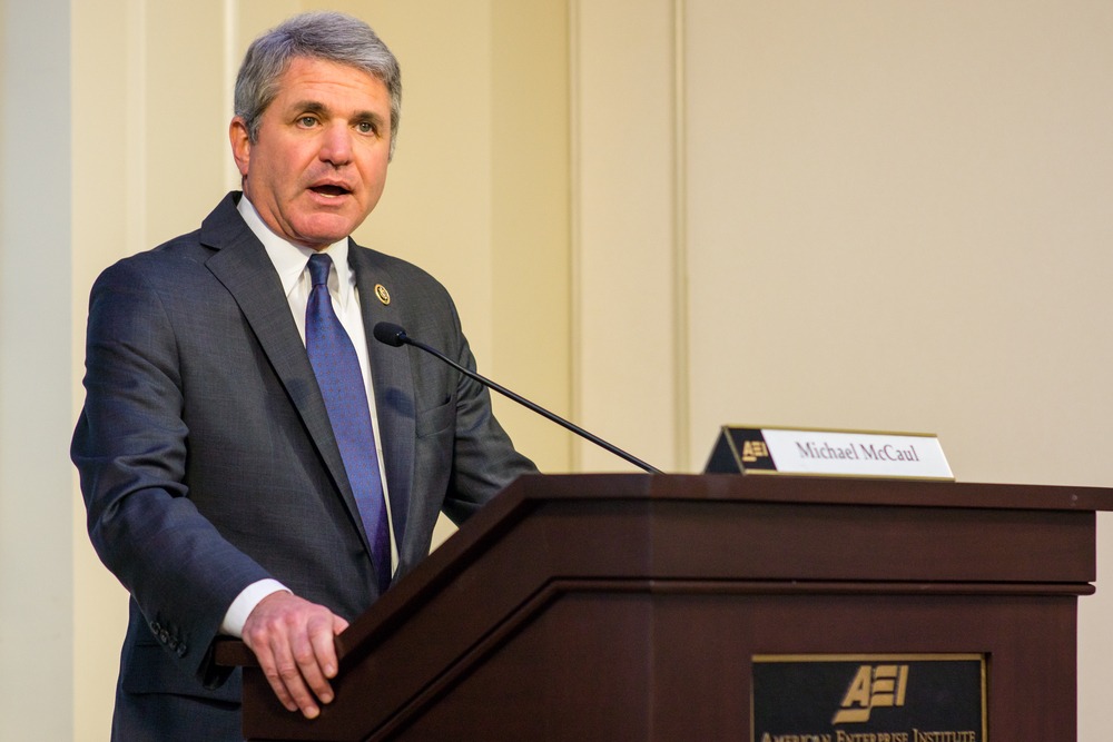 washington, ,february,12,,2015:,congressman,michael,mccaul,speaks,at