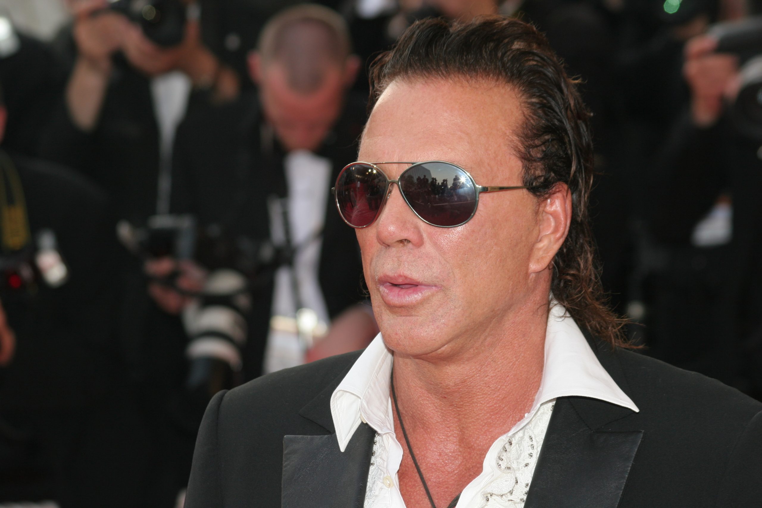cannes,,france, ,may,22:,mickey,rourke,attends,a,premiere