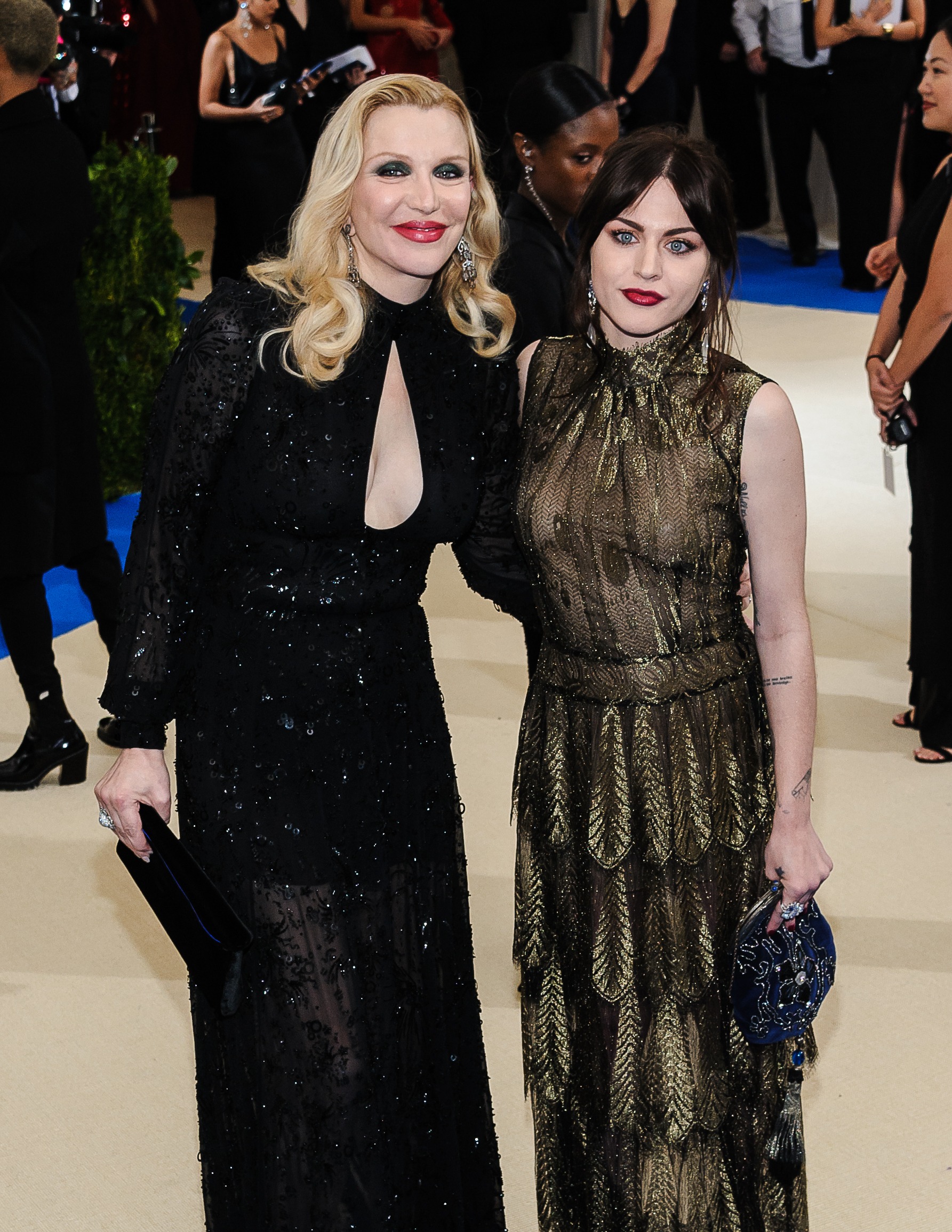 courtney,love,and,frances,bean,cobain,attend,the,2017,metropolitan