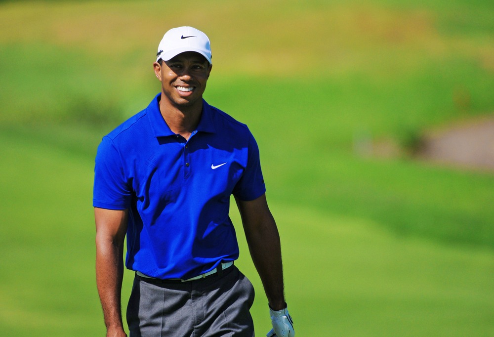 sydney, ,nov,12:,american,tiger,woods,smiles,to,the