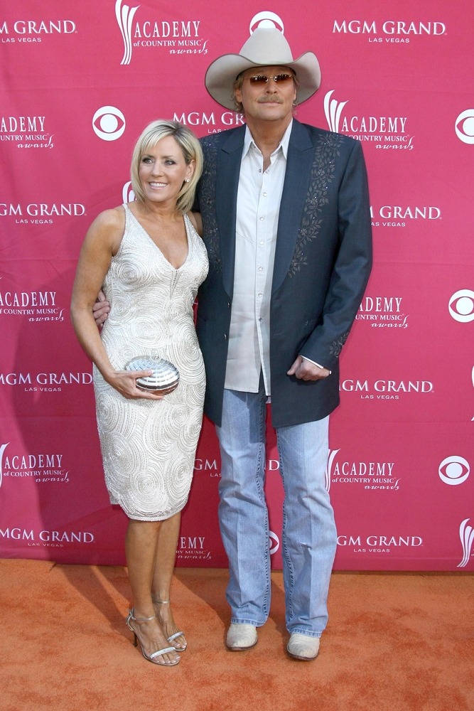 alan,jackson,and,wife,denise,at,the,44th,annual,academy