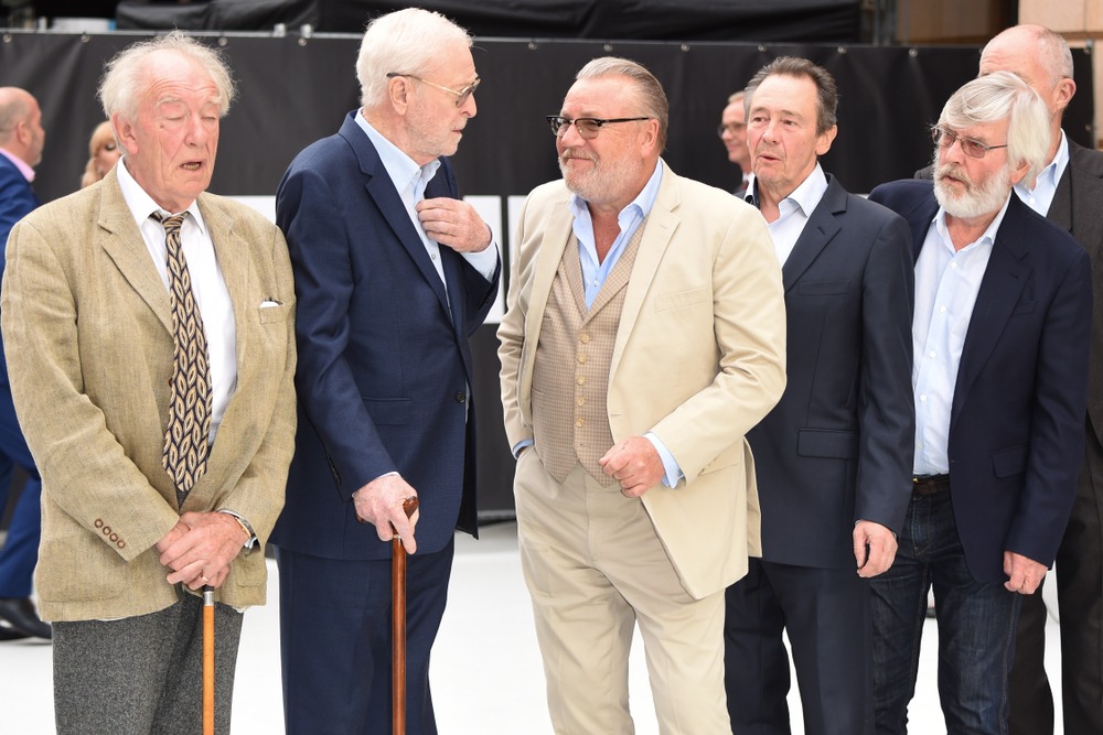 london,,uk.,september,12,,2018:,charlie,cox,,sir,michael,gambon,