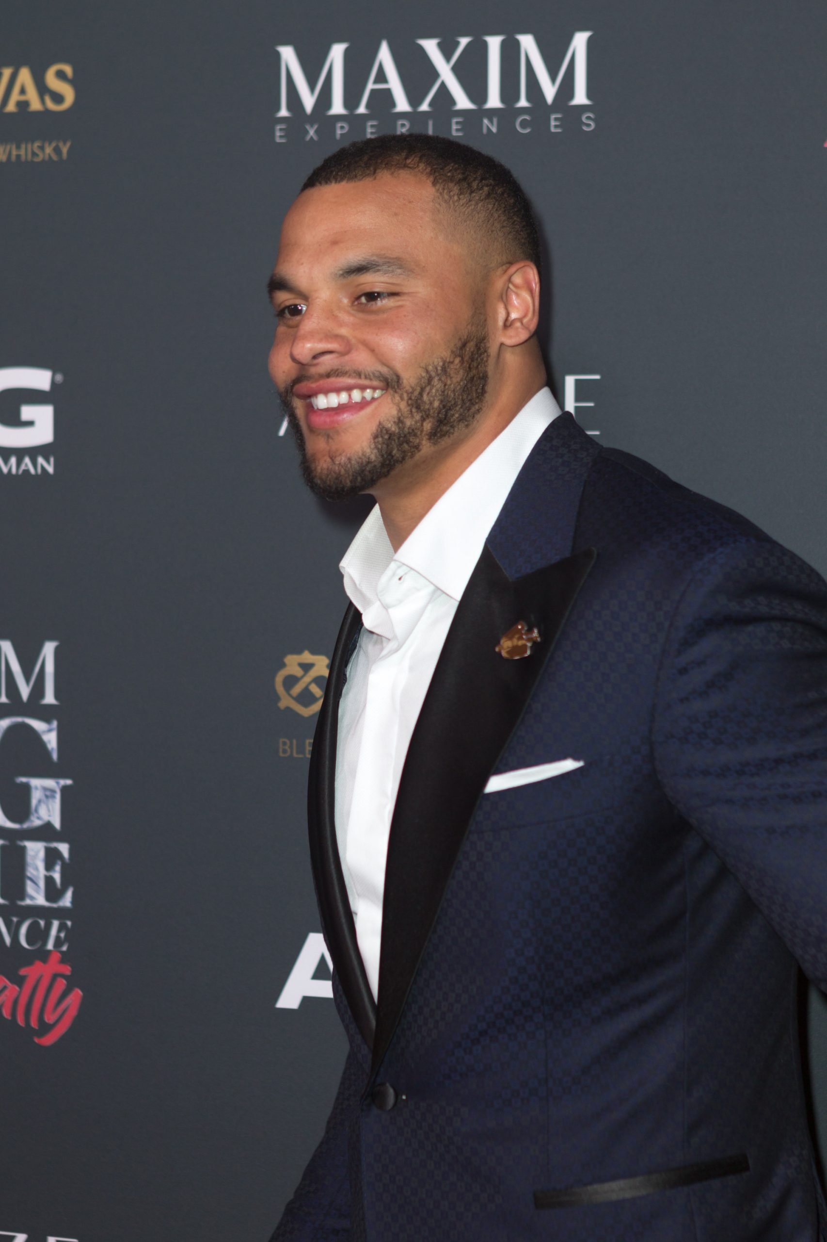 dak,prescott, ,attends,the,maxim,big,game,experience,at