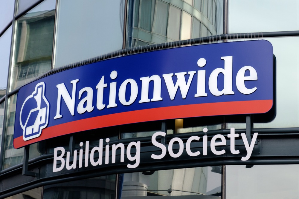 birmingham,,uk, ,november,2019:,nationwide,building,society,modern,facade.